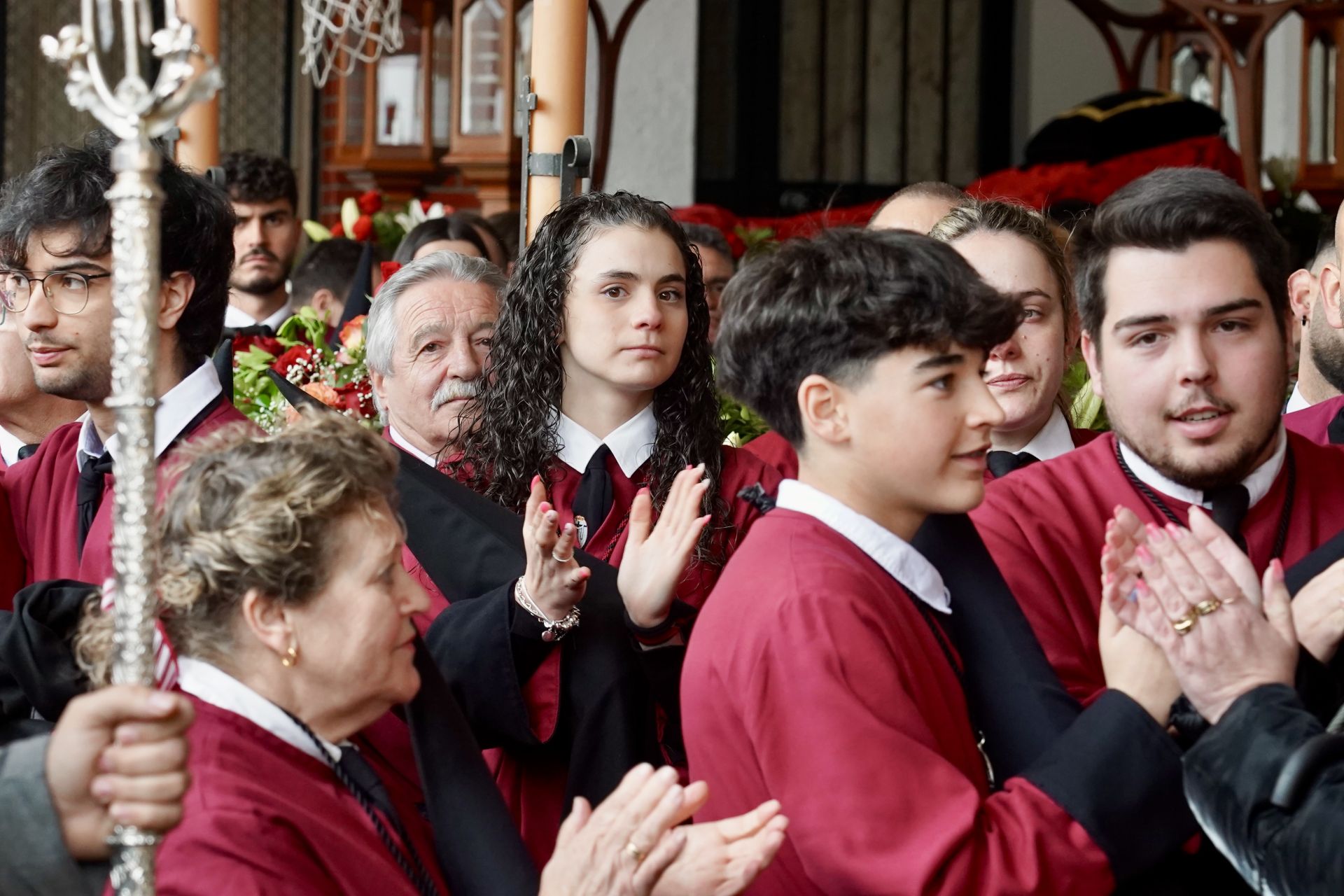 Acto del Desenclavo en León, bajo la mirada de Campillo