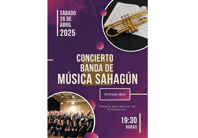 Cartel del concierto