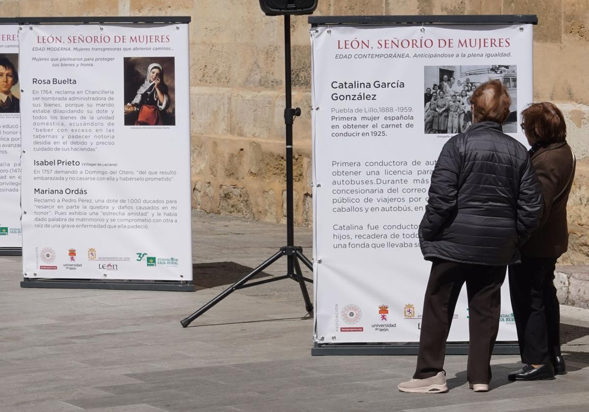 León, señorío de mujeres, una exposición para «aprender de lo malo para no repetirlo»
