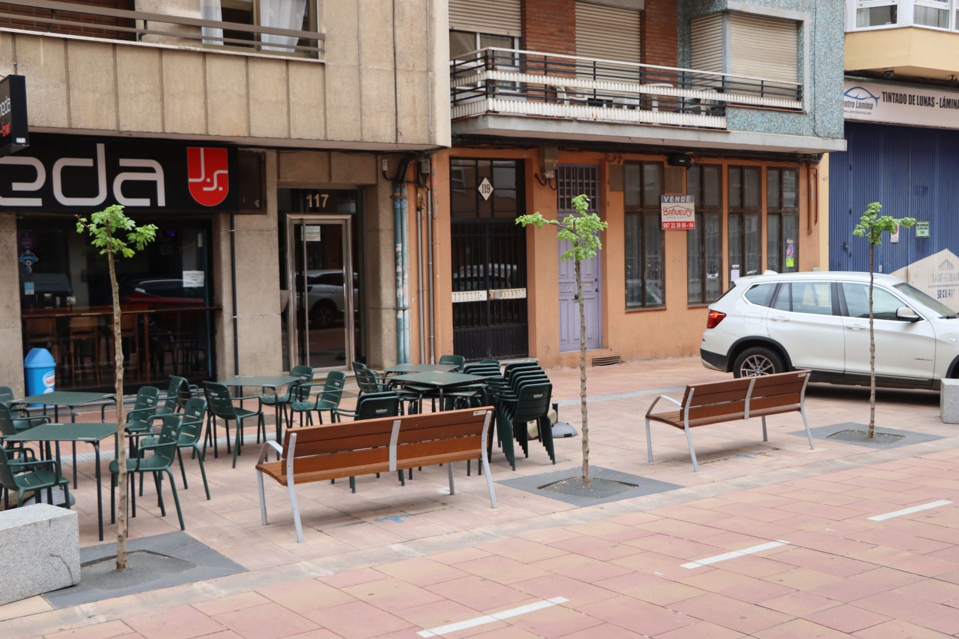 18 árboles destrozados en Padre Isla