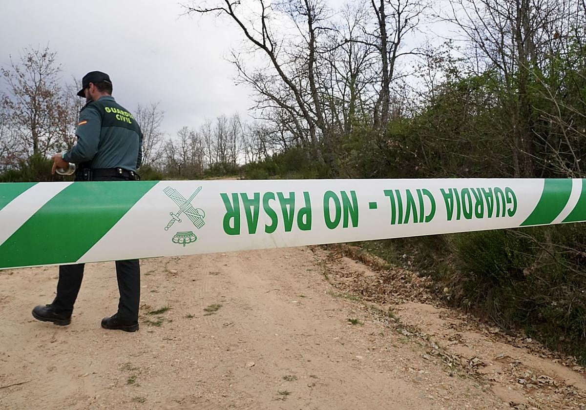 La Guardia Civil en Sorribos de Alba.