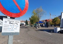 Zona del parking de San Pedro.