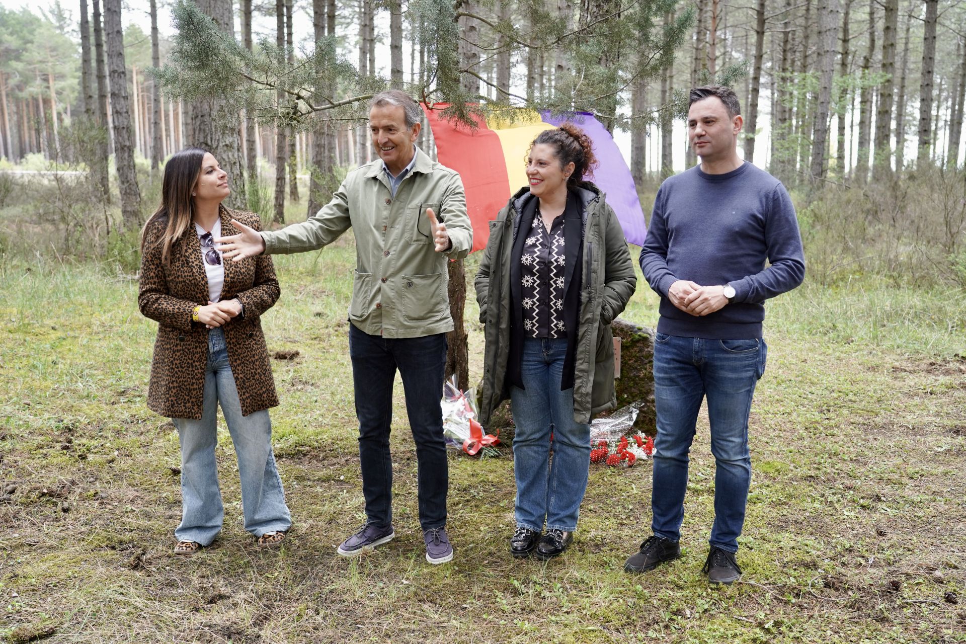 Homenaje a las víctimas de la Guerra Civil y el franquismo