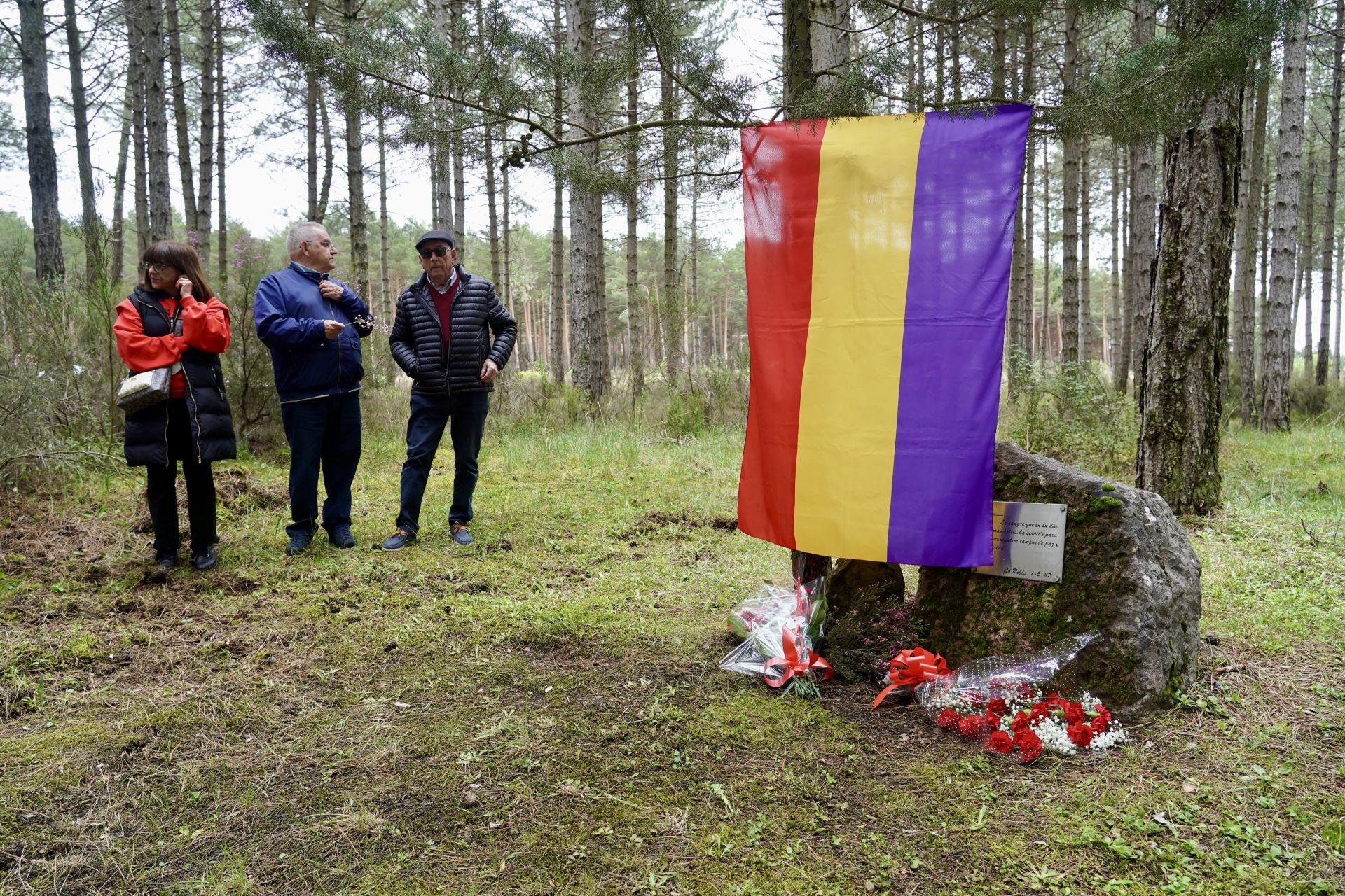 Homenaje a las víctimas de la Guerra Civil y el franquismo
