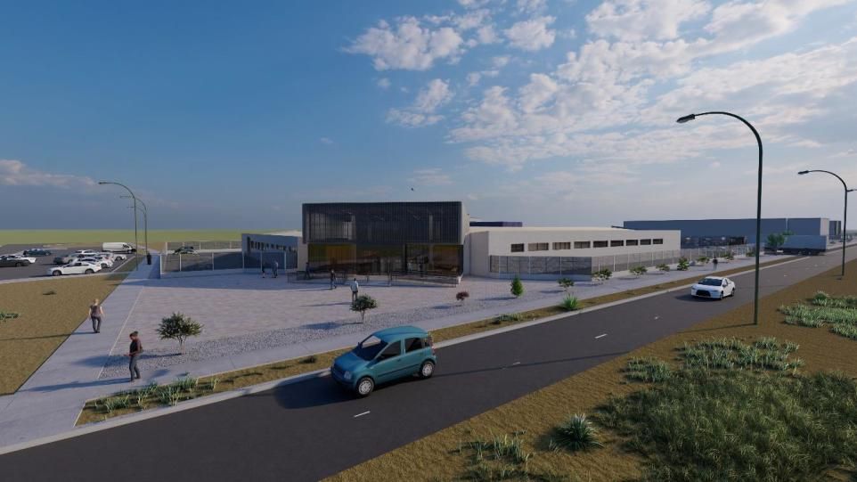 Recreación virtual del futuro centro de exámenes de la Dgt.