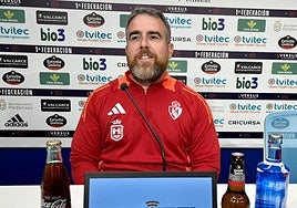 Javi Rey, entrenador de la Deportiva.