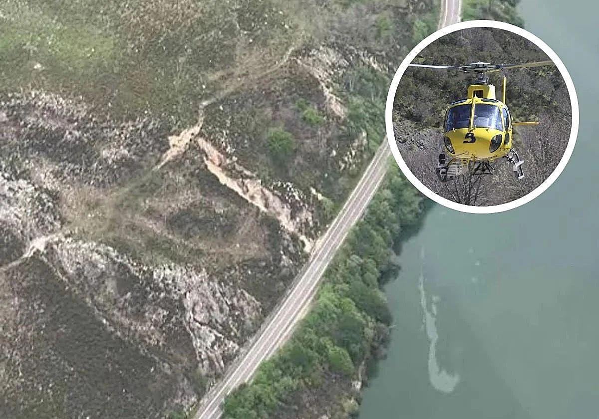 Lugar del accidente.