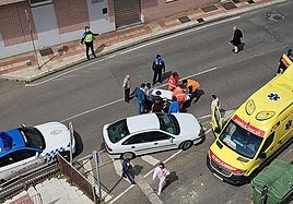 Atropello en la calle Príncipe.