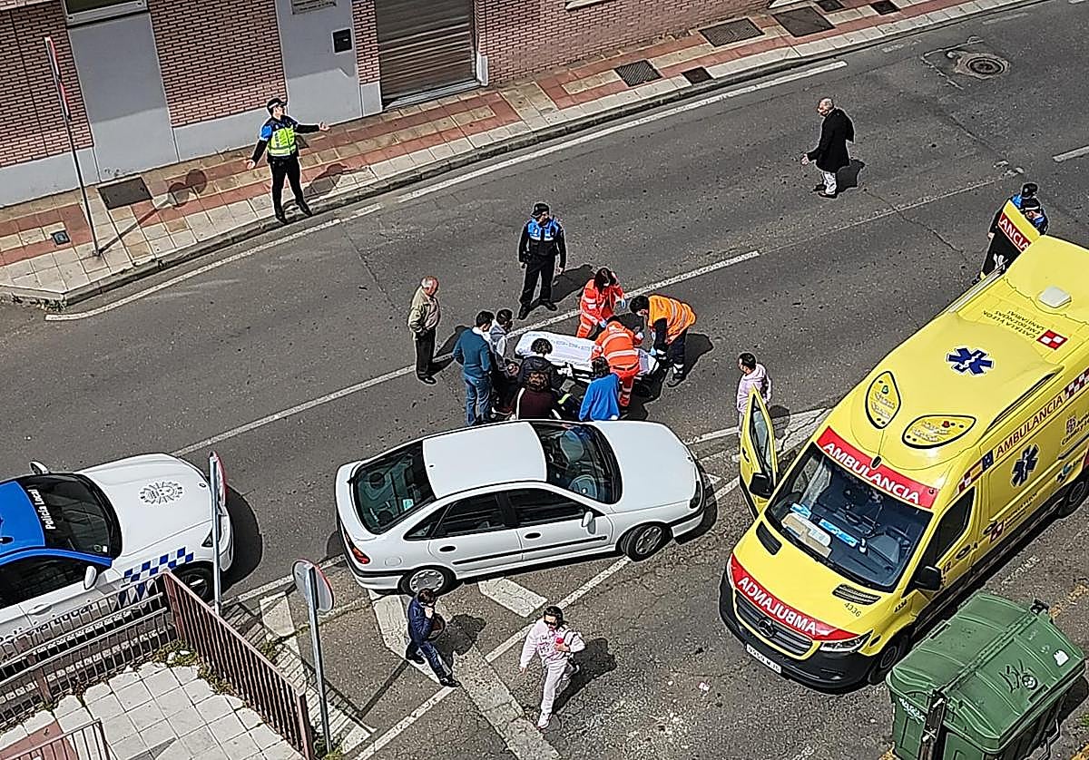 Atropello en la calle Príncipe.
