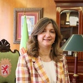 La rectora de la Universidad de León, Nuria González.