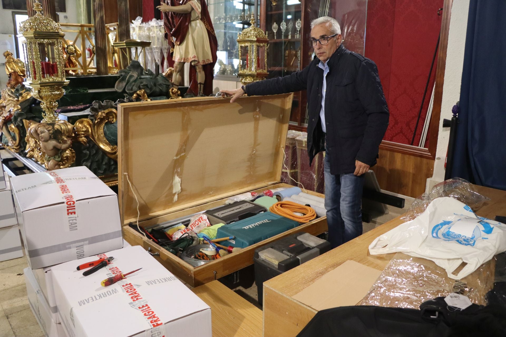 Los preparativos del Dulce Nombre para viajar a Roma