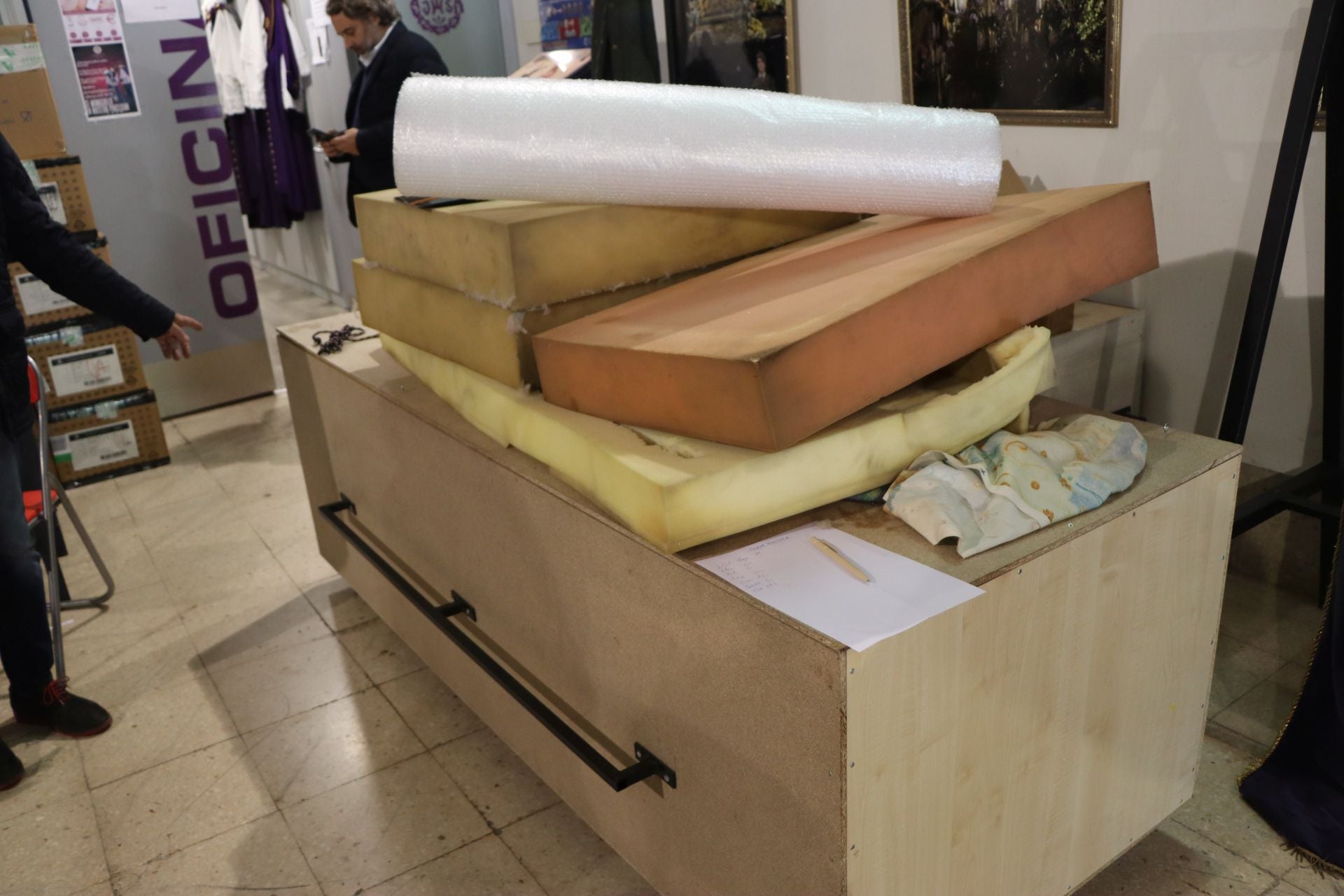 Los preparativos del Dulce Nombre para viajar a Roma