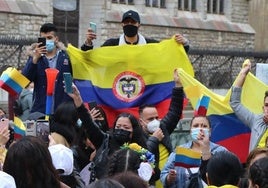 La nacionalidad colombiana es la más representada en León.