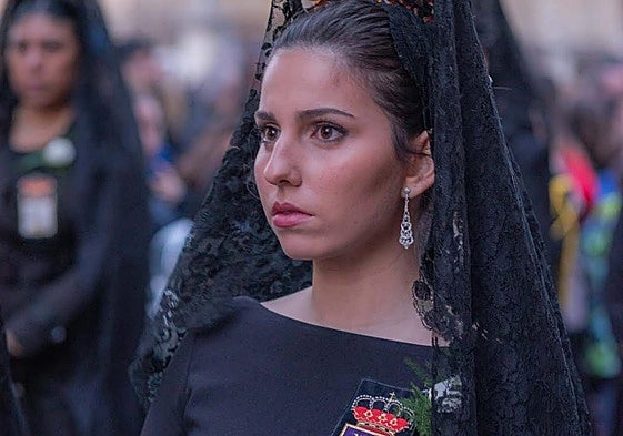 Carmen de Celis, manola de Minerva que votará a favor de la túnica para mujeres.