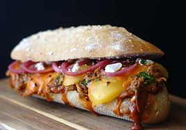 Imagen del bocata leonés entre los 15 mejores.