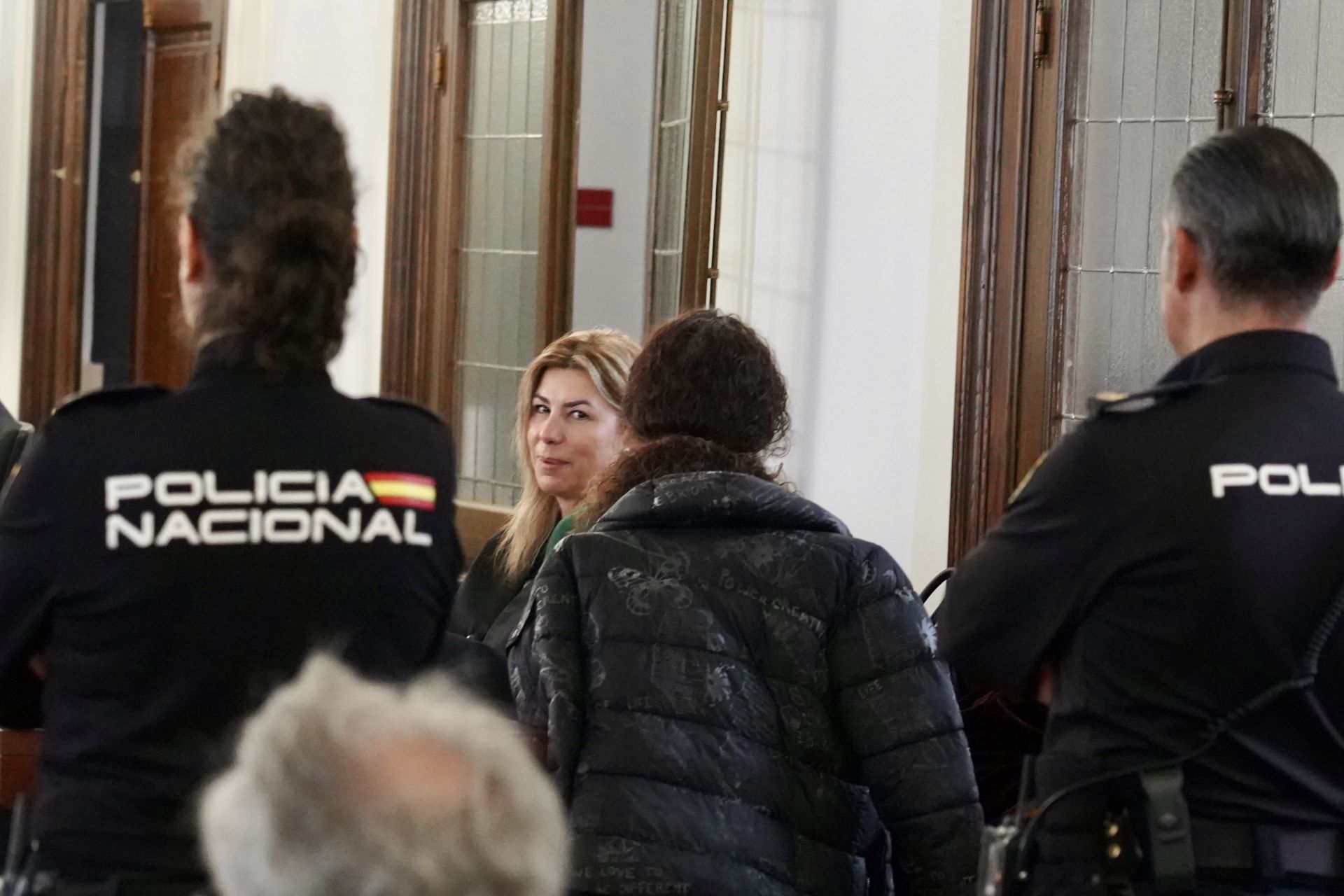 Las imágenes de la acusada de la muerte de una anciana en León