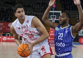 Fares Ochi, en un partido con la Cultural.