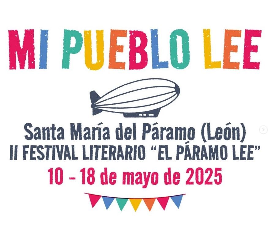 Cartel promocional de la II Edición del Festival Literario 'El Páramo Lee'
