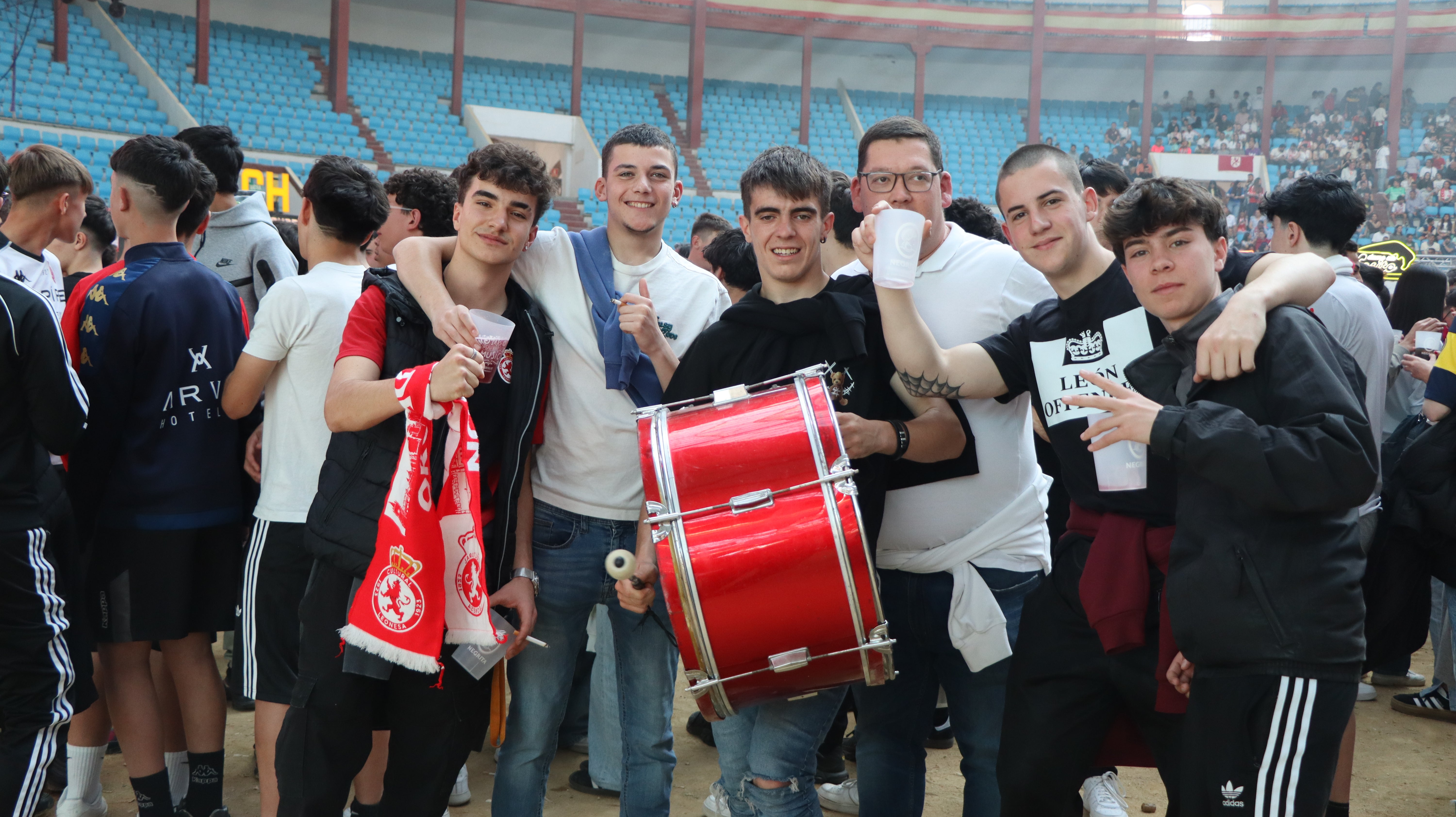Así se vivió el derbi en el León Arena
