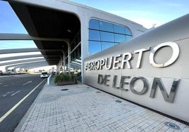 Aeropuerto de León, imagen de archivo.