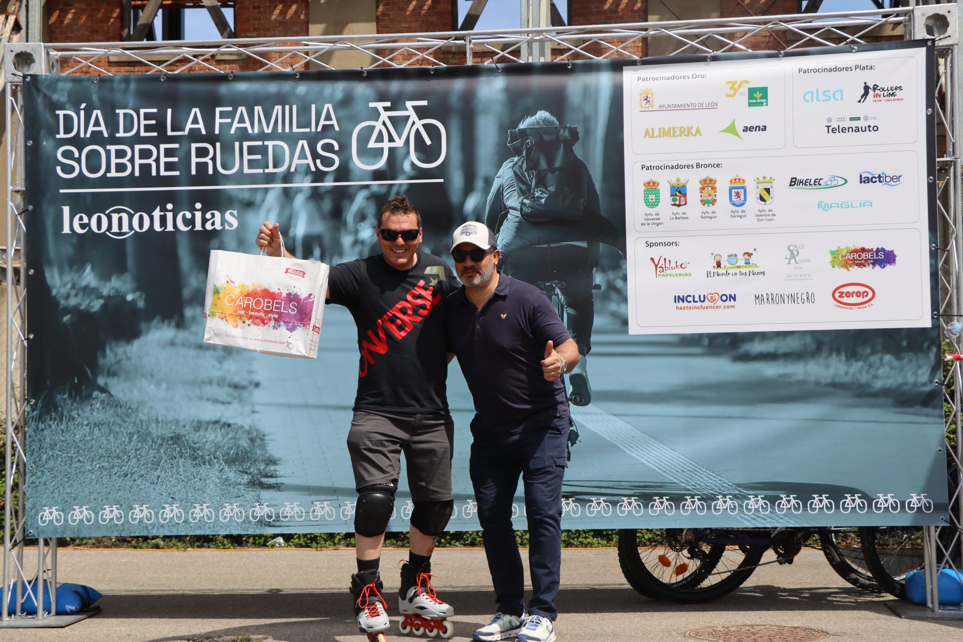 Ganadores de los sorteos del Día de la Familia sobre Ruedas