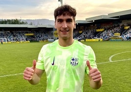 Percan volvió a jugar con el filial del Barça en Barakaldo.