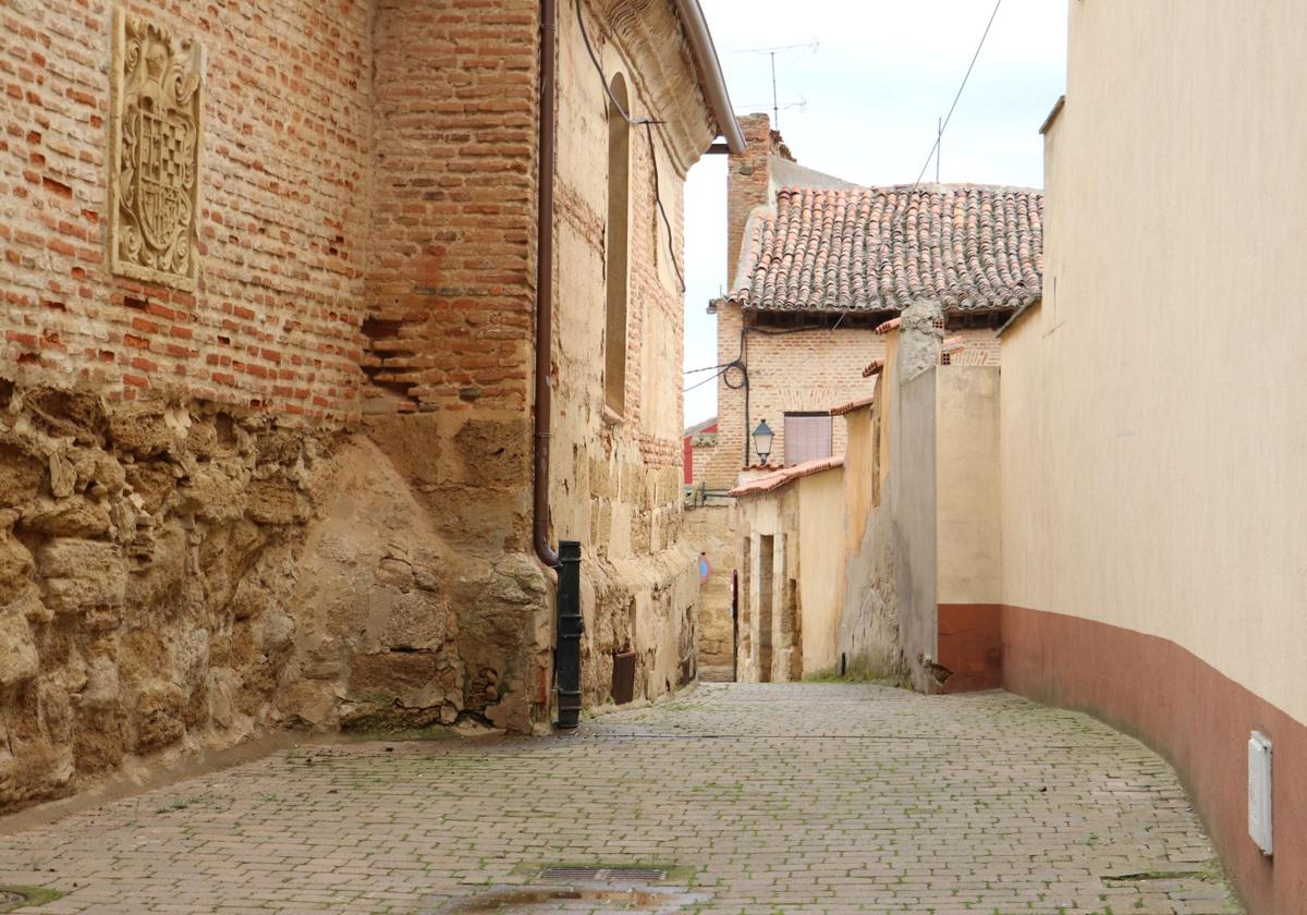 Imagen de una de las calles del pueblo.