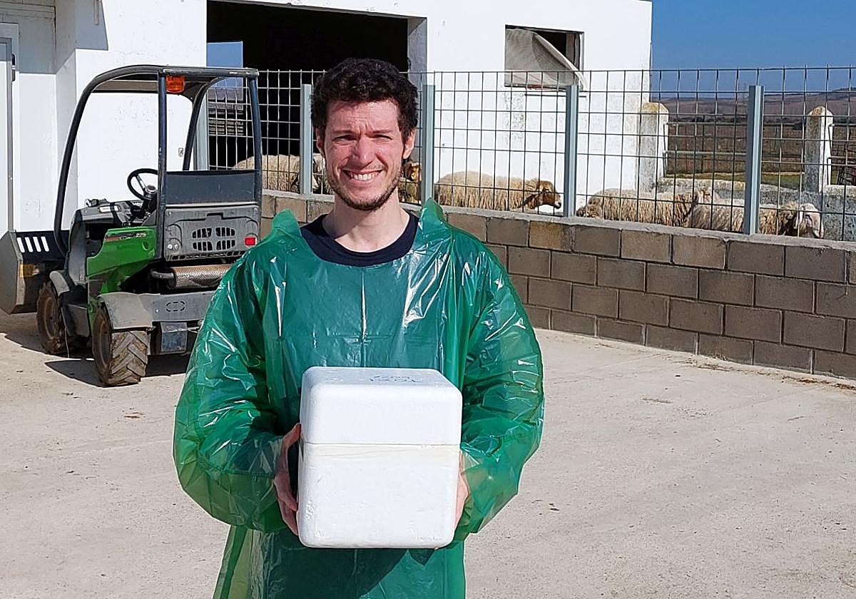 Giulio Galli, estudiante de doctorado de la ULE.