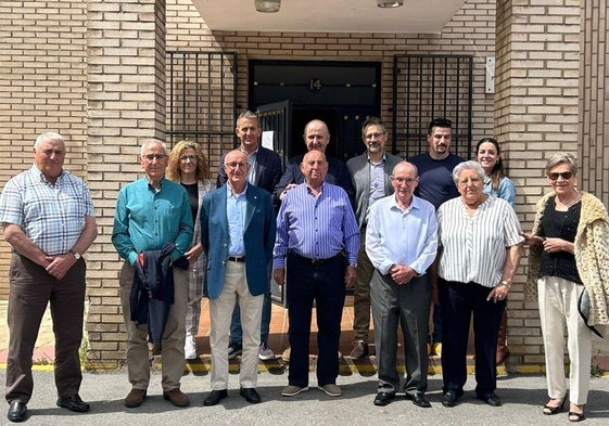 Homenaje a los jubilados.