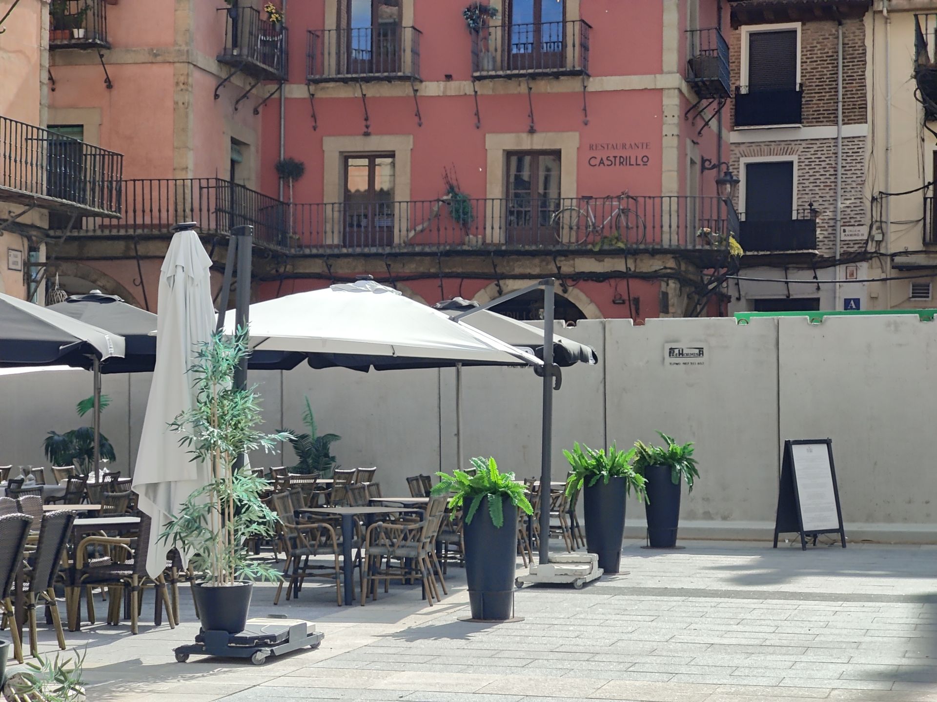 Comienza la tercera fase de las obras en la plaza Mayor de León