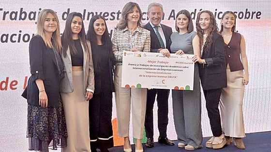 Varios estudiantes impulsan la internacionalización de las empresas de León a través de la innovación
