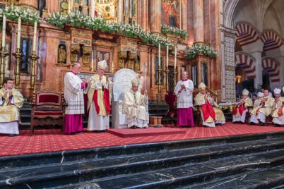 La primera jornada de un leonés como obispo de Córdoba