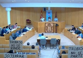 Pleno en San Andrés este jueves.