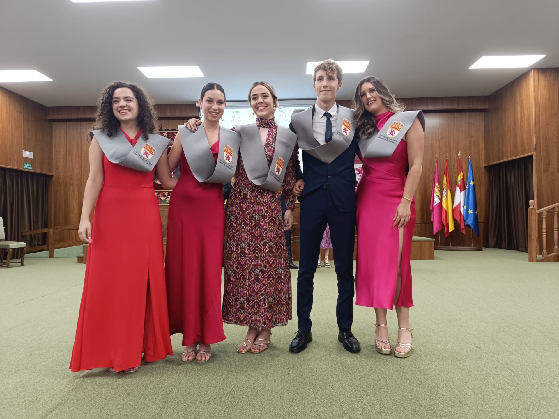 Graduación de los alumnos de Enfermería de la ULE