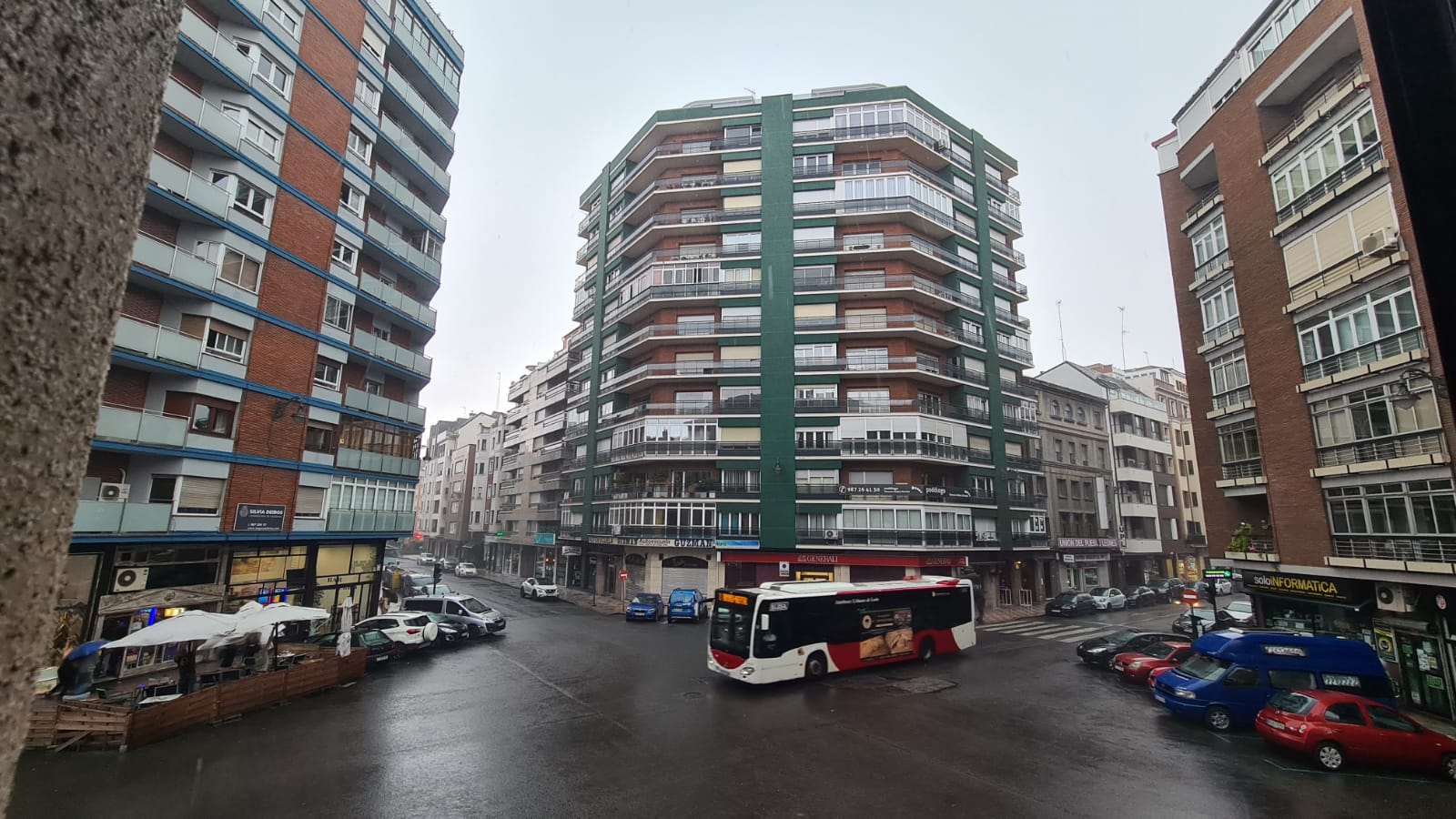 Así se ha vivido la tormenta en la ciudad de León
