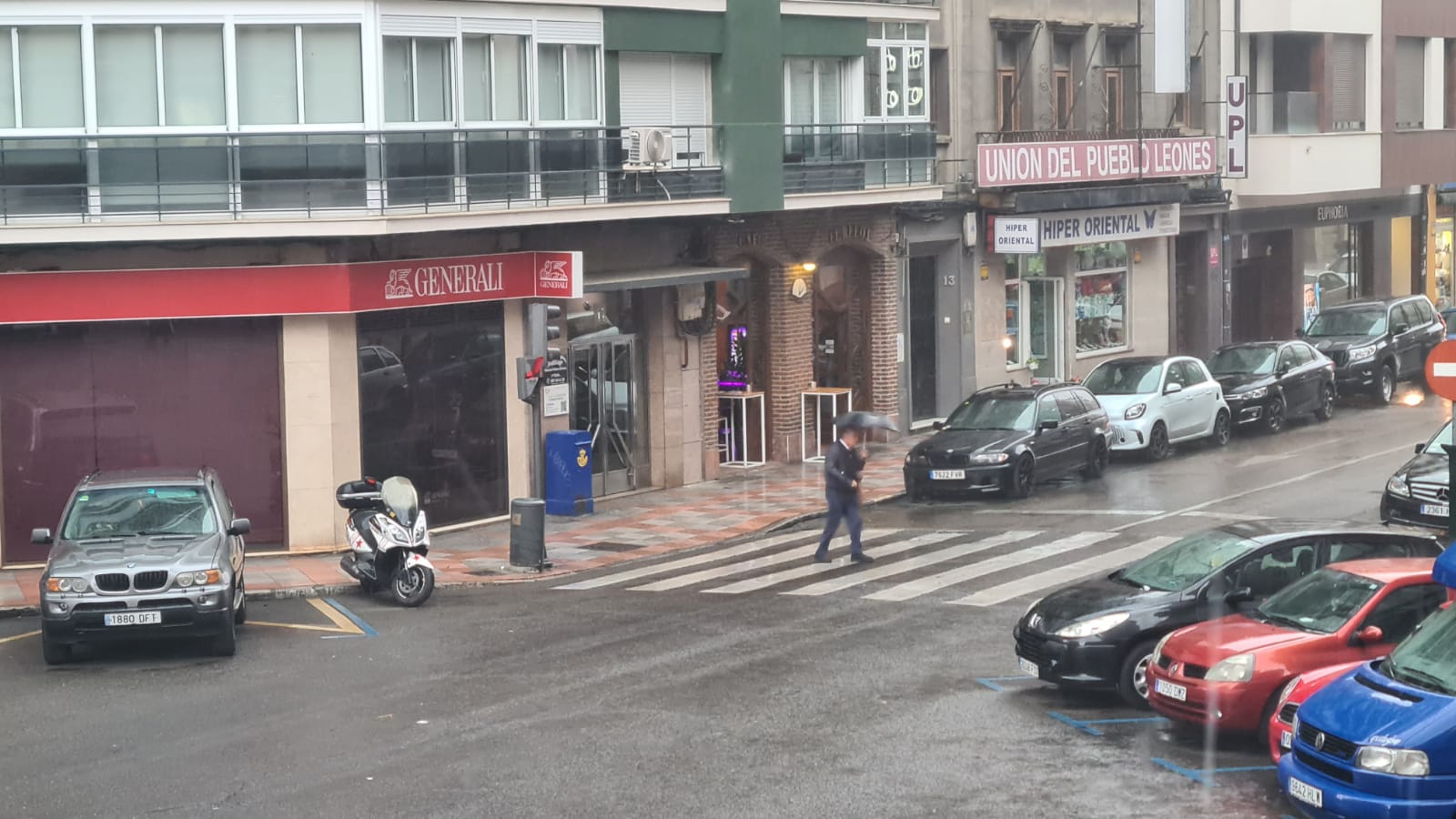 Así se ha vivido la tormenta en la ciudad de León