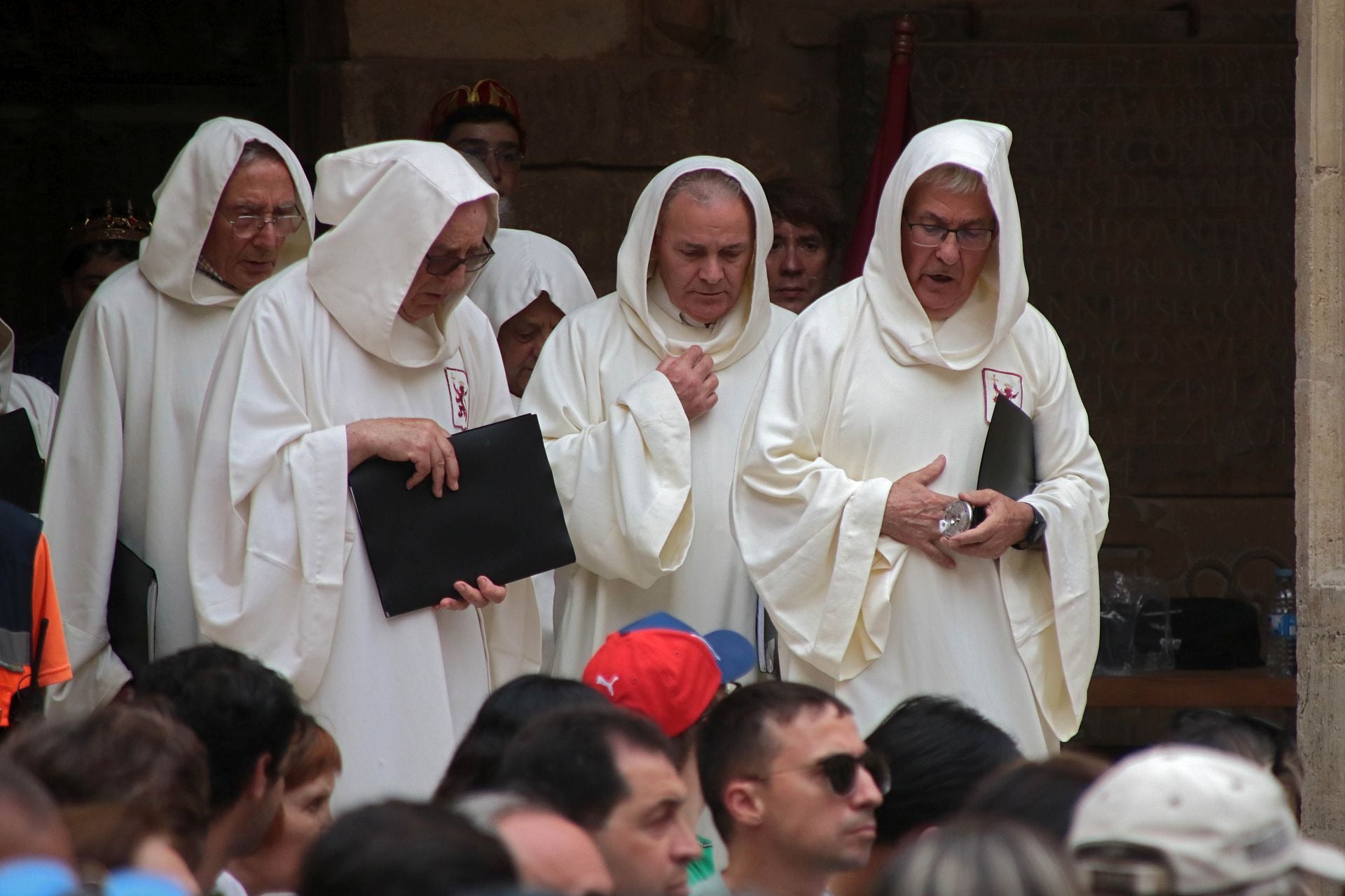 Estas son las imágenes de la representación de las Cortes de 1188