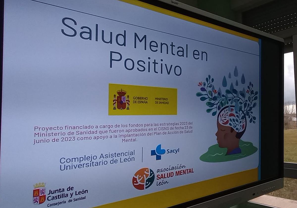 Imagen de archivo de una campaña de Salud Mental en Positivo.