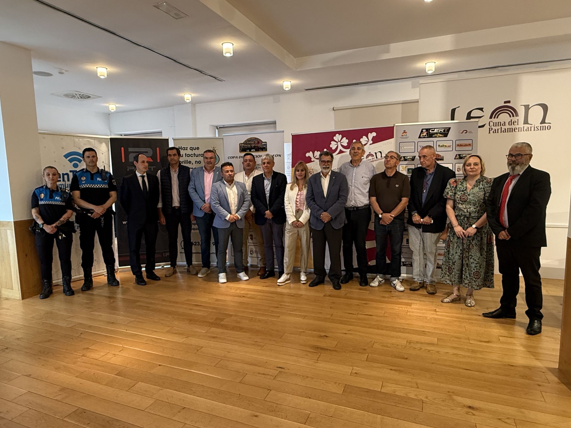 Presentación del 5º Rallye Reino de León.