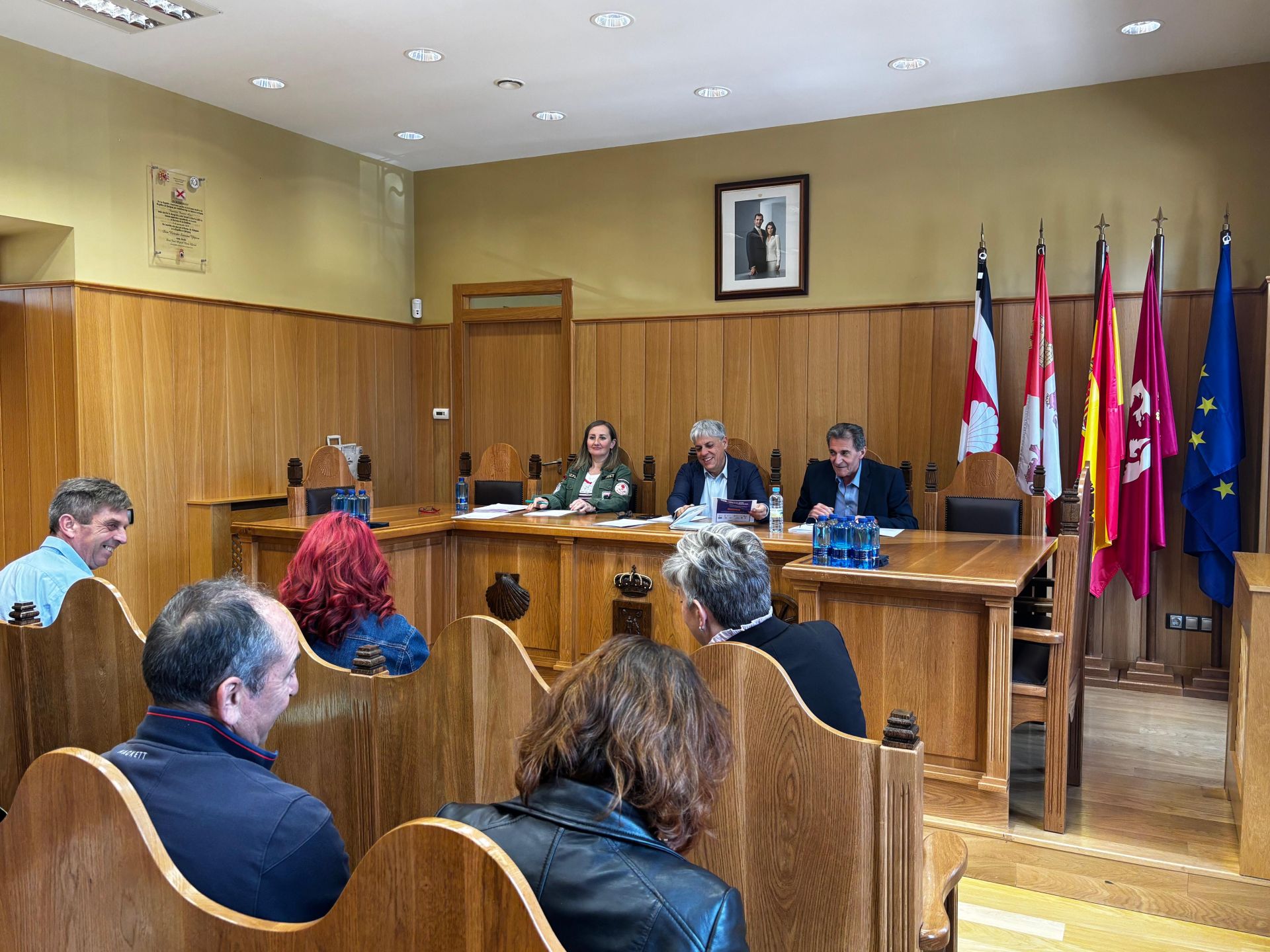 Reunión del Consejo Agrario Provincial en Santa Colomba de Somoza.