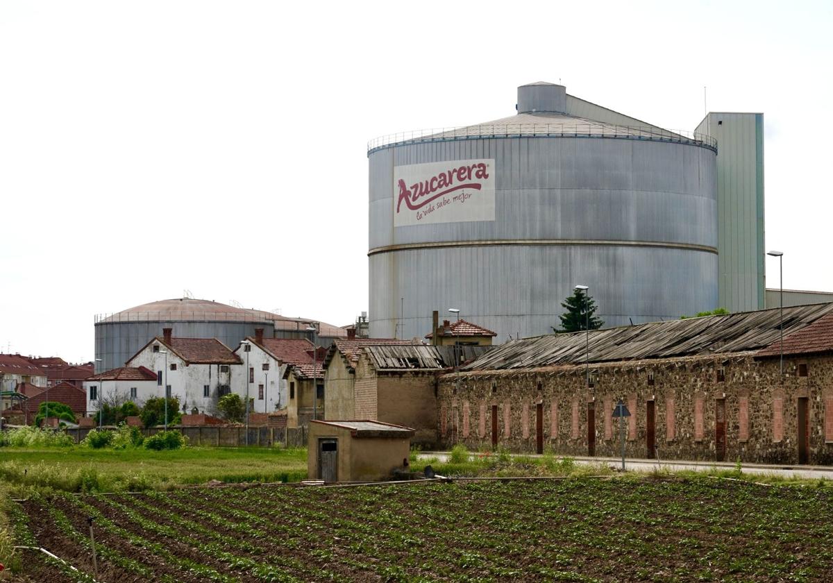 Las instalaciones de Azucarera en La Bañeza.