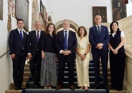 El ministro de Industria y Turismo, Jordi Hereu, visita el Parador de León.
