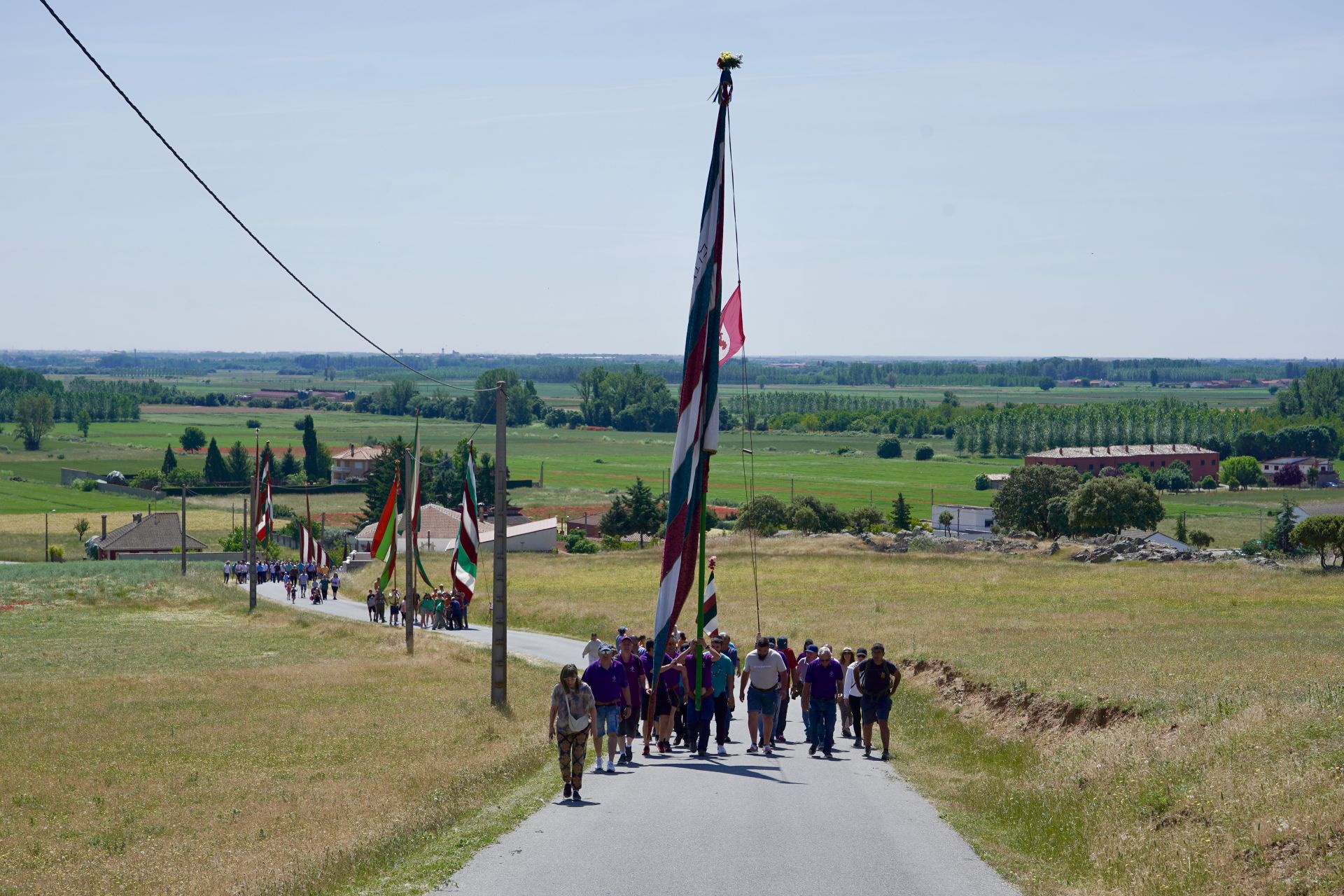 Celebración de la Romería de la Pascua de San Pentecostés en el Santuario de la Virgen de Castrotierra