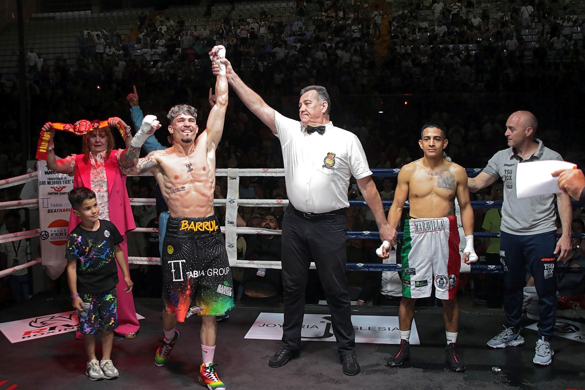 Las mejores imágenes del combate de Antonio Barrul para ser campeón de España