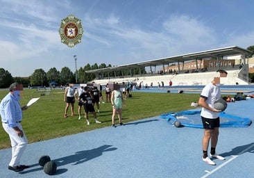 Los futuros policías de León se examinan de las pruebas físicas
