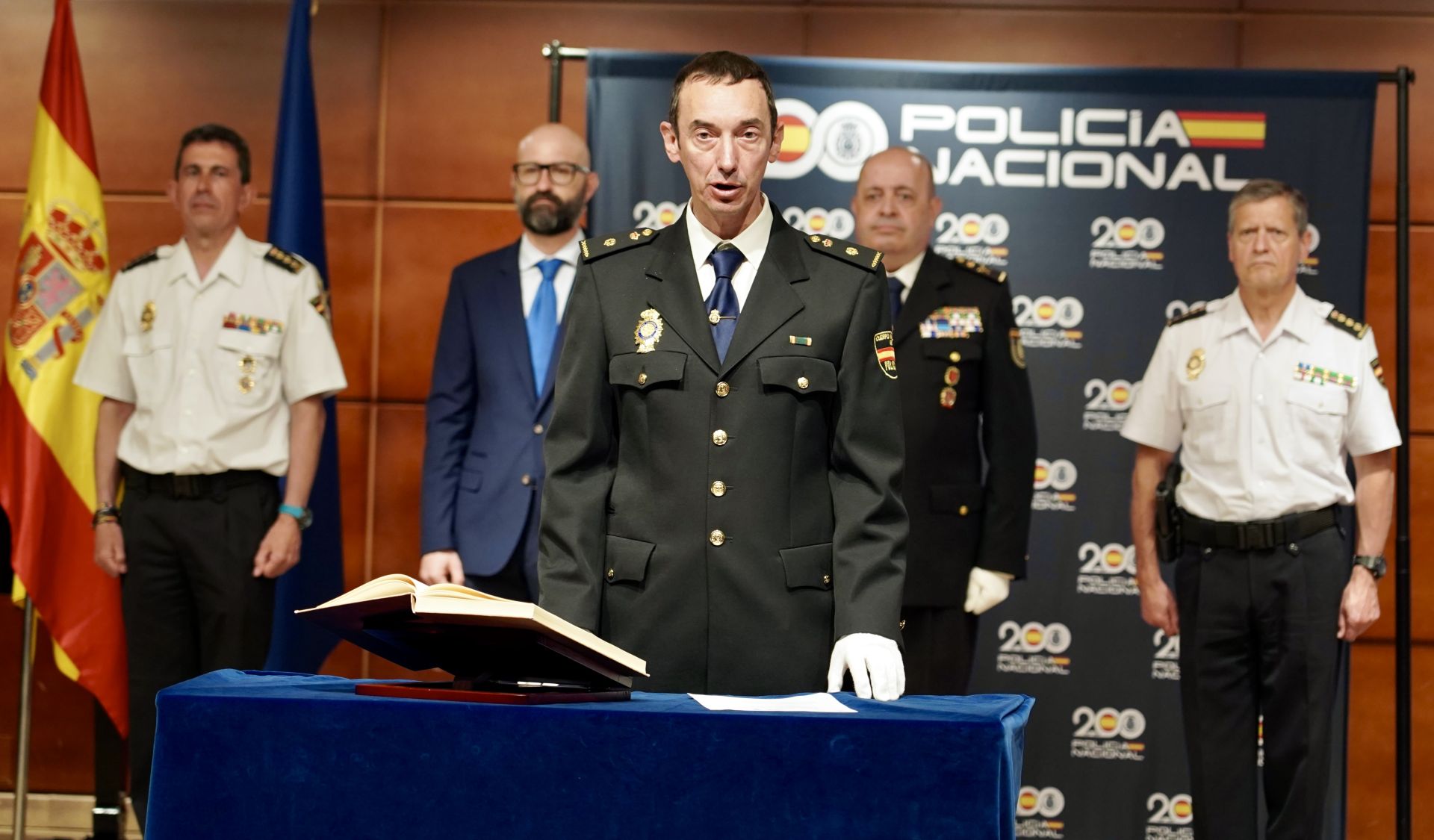 Toma de posesión del nuevo inspector jefe de la Comisaría Local de Astorga