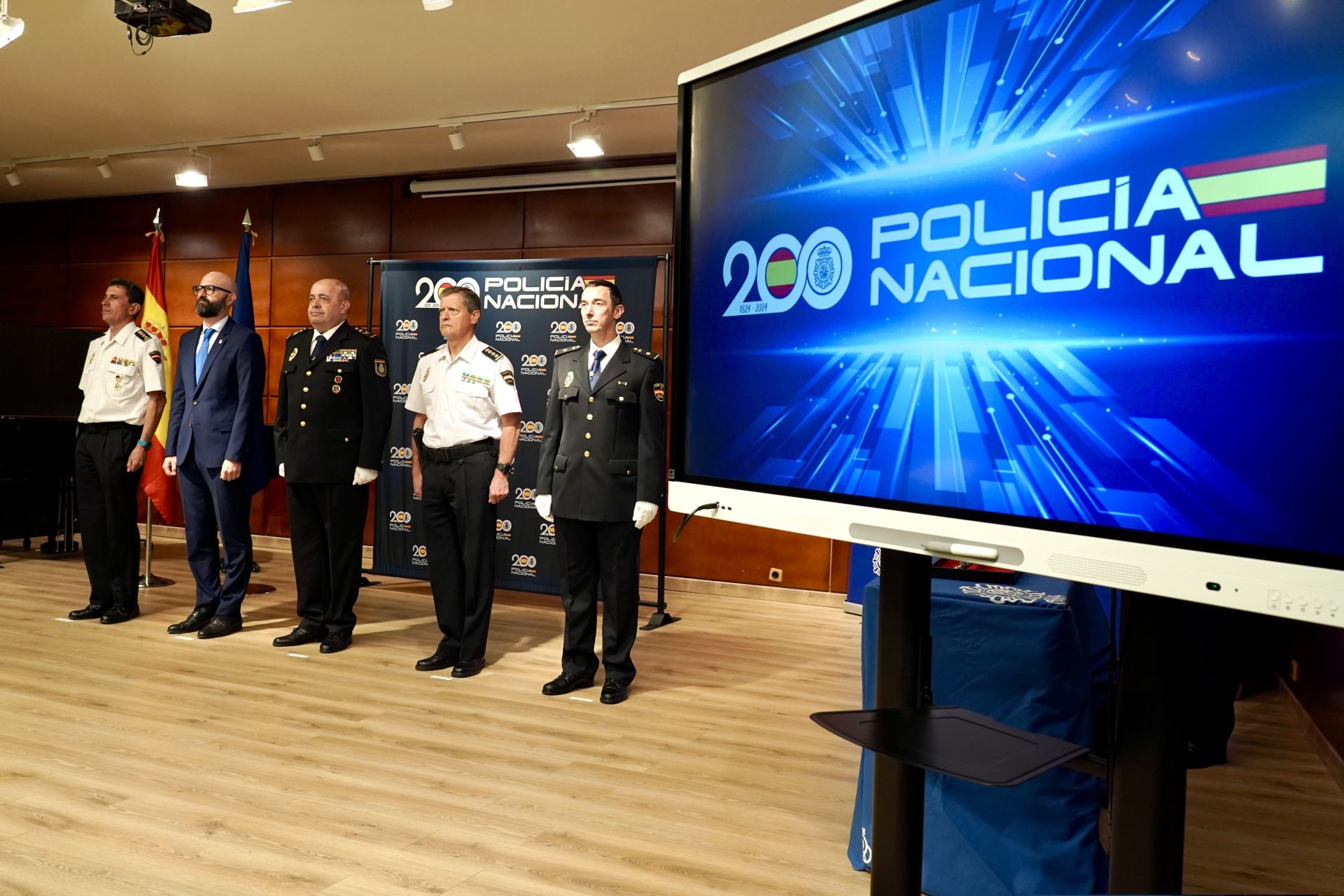 Toma de posesión del nuevo inspector jefe de la Comisaría Local de Astorga