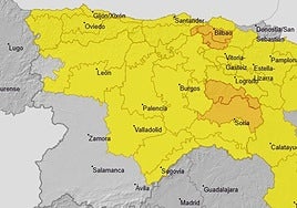 Aviso amarillo activado en León.