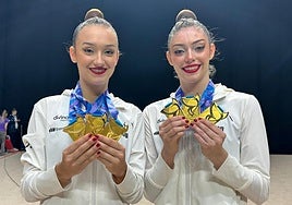 Andrea Fernández y Andrea Corral.