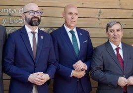 José Antonio Diez este lunes en León.